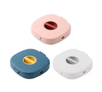 Enrouleur de câble, 3 pièces enrouleur de câble, serre-câbles, support de câble, organisateur de câble, gestion de câble pour câble USB, câble d'écouteur, stockage de câble de données