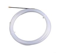 Enrouleur de câble à ressort pour installations électriques intérieures et extérieures, ligne de traction de 3 mm, œillet et tête directionnelle (10 m)