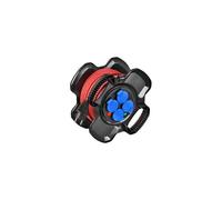 Enrouleur de câble - compact - 10m - 3G1,5 - 4 prises à clapet - X-GUM BRENNENSTUHL