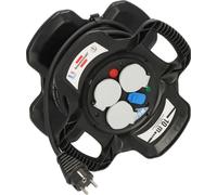 Enrouleur de câble compact X-GUM 10m H07RN-F 3G1,5 avec 2 ports USB - BRENNENSTUHL - 1169761100