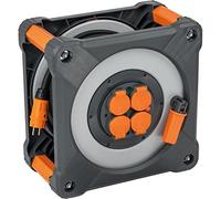 Enrouleur de câble cube IP 44 Brennenstuhl - H07RN-F 3G 2,5 mm² - Longueur 40 m - Brennenstuhl