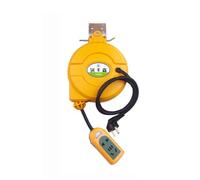 Enrouleur de câble d'alimentation rétractable automatique 5 m, enrouleur électrique, tuyau 3000 W(3x1x6m 2000W)
