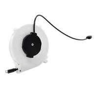 Enrouleur de câble de rétractable automatique avec connecteur de type C, boîtier ignifuge en ABS, entrée 100-240 V AC, sortie 5 V 2 A DC, for rangement compact du cordon d'alimentation(1.2m And、)