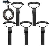 Enrouleur de câble d'extension - Attaches de câble d'extension Garage 5 pièces | Outils et réutilisables pour travaux électriques extérieurs jardin bateau atelier et mur