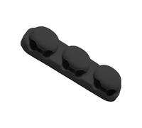Enrouleur De Câble En Silicone Souple, 1 Pièce, Organisateur De Fil De Bureau Coloré, Clip De Support De Protection