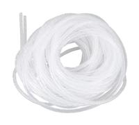 Enrouleur de câble en Spirale Blanc de 8 mm x 10 m, Parfait pour Garder Vos câbles organisés et protégés. Fini Les enchevêtrements et Profitez d'un Espace Bien rangé