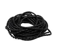 Enrouleur de câble en spirale, enrouleur, protection tube d'enroulement, ligne flexible, protecteur, organisateur(Black,4mm(18meter))