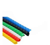 Enrouleur de câble en spirale, enrouleur, protection tube d'enroulement, ligne flexible, protecteur, organisateur(Yellow,ID 28mm)