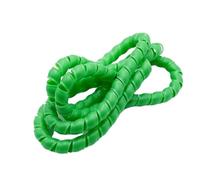 Enrouleur de câble en spirale, enrouleur, protection tube d'enroulement, ligne flexible, protecteur, organisateur(Green,ID 40mm 1 Meter)