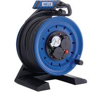 Enrouleur de câble HEDI Génération 7 Companion ( 4000873503 ) 40 m H07RN-F 3 x 1,5 mm² entièrement plastique IP44