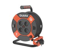 Enrouleur de câble HO5VVF 4 prises 3g1.5 mm² Quarx 25m