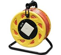 Enrouleur de câble LAN InLine®, Cat. 6A, S / FTP, 80 m G