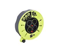 Enrouleur De Câble Masterplug PRO-XT 240V 13A 4-Prises 10M MSTCMU10134