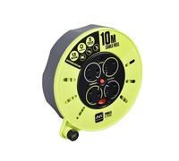 Enrouleur De Câble Masterplug PRO-XT 240V 13A 4-Prises 10M MSTCMU10134