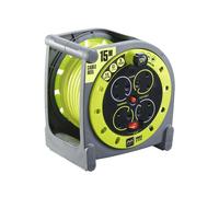 Enrouleur De Câble Masterplug PRO-XT 240V 13A 4 Prises 15M MSTHMU15134