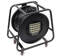 Enrouleur de câble multicore Omnitronic XLR Nombre dentrées: 24 x Nbr. de sorties: 4 x