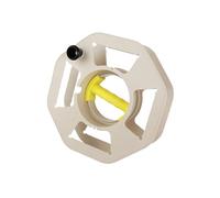 Enrouleur de câble multifonction simple avec fente de rangement haute capacité et construction résistante à l'usure pour cordon de maison, bobine de câble à manivelle rapide, rangement à usage