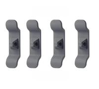 Enrouleur De Câble,Organisateur De Fil,Support De Clips D'emballage,Rangement D'emballage Pour Appareils De Cuisine,Chargeur De Câble De Données De Télévision - Type 4pcs Grey