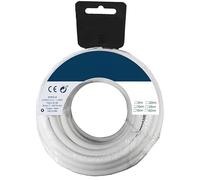 Enrouleur de câble parallèle 2 x 0,50 mm blanc, parfait pour les connexions audio. Longueur de 10 mètres, idéal pour une utilisation à la maison ou lors d'événements. Qualité et polyvalence garanties.