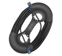 LogiLink Enrouleur de câble et rangement de câbles – Noir – 20 m