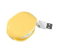 Enrouleur de câble pour casque : 7,2 x 5,2 x 2,6 cm, organisateur de câble rétractable, portable pour casque filaire, enroulement rapide, support de casque ABS, bureau commercial, dortoir