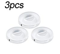 Enrouleur De Câble Rétractable Pour Chargeur Portable,Enrouleur De Fil Usb Flexible,Support De Rangement Rond,Gestion Des Câbles,3 Pièces,1 Pièce - Type A-3pcs Clear
