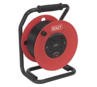 Enrouleur De Câble Sealey 50M 4 X 230V 1.5Mm Heavy-Duty Thermal Trip CR50/1.5