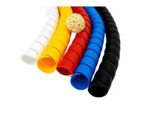 Enrouleur de câble spiralé, 2meters Winding Cable Wire Protector Cable Sleeve Cover Tube