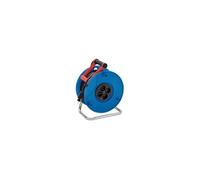 Brennenstuhl Enrouleur de câble Standard S 50 m (Cablepilot) Bleu – Fabrication Française