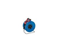 Brennenstuhl Enrouleur de câble Standard S 50m (Cablepilot), Fabrication Française Bleu