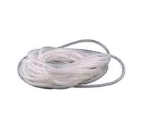 Enrouleur de câbles en Spirale, Spiral Cable Sleeve 4mm ID 6mm OD Black and White 5M Or 10M(White,10 Meter)