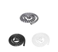 Enrouleur de câbles en spirale, Spiral Wrap Tube Cable Management Multicolor 1M x 2.2cm(Mix A 3 pcs)