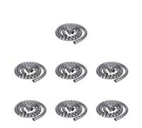 Enrouleur de câbles en spirale, Spiral Wrap Tube Cable Management Multicolor 1M x 2.2cm(Style A 7pcs)