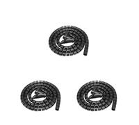 Enrouleur de câbles en spirale, Spiral Wrap Tube Cable Management Multicolor 1M x 2.2cm(Style B 3pcs)