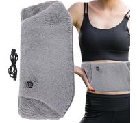 Enrouleur de ceinture chauffant sans fil flexible - Coussin chauffant portable sans fil | Chauffe-ceinture électrique avec b