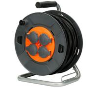 Multiprise ZENITECH chant IP44 40m 4x16A + guide cable