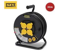 Enrouleur de chantier - VELAMP - 40m - H07RN-F 3G1.5MM2 - IP44 - Utilisation extérieure