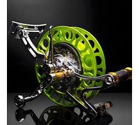 Enrouleur de corde de cerf-volant avec enroulement réglable, force de freinage et bandoulière pour gros cerfs-volants