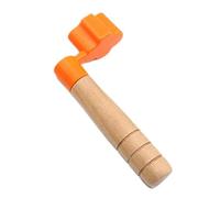 Enrouleur de cordes, accordeur de guitare, 1,66 x 9,9 x 3,6 cm, design de stabilité amélioré, accordage de précision, changement facile des cordes pour performance en direct, pratique, voyage