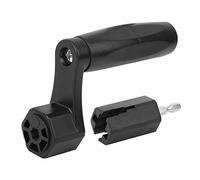 Enrouleur de Cordes de Guitare 2 en 1 avec Foret Détachable, Extracteur de Chevilles de Pont ABS, Changements Rapides de Cordes