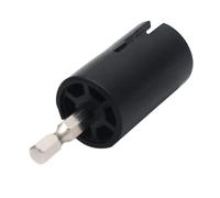 Enrouleur de cordes de guitare électrique avec fonction extracteur de chevilles, outil de perceuse sans fil compact 65 x 24 mm pour changer rapidement les cordes sur les guitares électriques