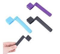 Enrouleur de ficelle pour guitare acoustique, enrouleur de cordelette en plastique enrouleur de cheville extracteur d'épingle de pont outil de réparation de guitare outil d'entretien de Luthier 1 pièc