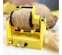 Enrouleur de fil électrique portable - Mini roue rotative avec interrupteur à pied - Capacité de 79,4 g - Alimenté par USB - 800 tr/min - Pour crochet, tricot, travaux manuels