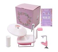 Enrouleur De Fil, Enrouleur De Pelote Laine Électrique pour Le Crochet,Installation Simple, L'assistance pour Les Amateurs Collection Laine, Le Galerie Fil De Fil Galerie À Main