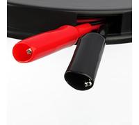 Enrouleur de fil rétractable pour multimètre de voiture, accessoire de test compact et pratique (3 mètres)