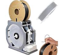 Enrouleur de filament à démarrage/arrêt automatique,enrouleur de bobine électrique polyvalent for imprimantes 3D,fil à souder,fil et fil,prend en charge un diamètre ≤ 4 mm avec bobine vide