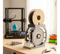 Enrouleur de Filament électrique Intelligent, avec démarrage/arrêt Automatique, Moteur Pas à Pas 42 V, capacité de 1 kg for Impression 3D, Fil à souder et Fil à Coudre.