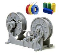 Enrouleur de filament industriel automatique, enrouleur électrique 3D compatible avec une large gamme de matériaux, enrouleur de filament d'impression, enroulement haute efficacité(Gray)