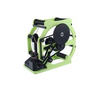Enrouleur de Filament Motorisé Amélioré : Processus Automatisé, Simple et Polyvalent pour Imprimante 3D, Prise UE, Vert et Noir