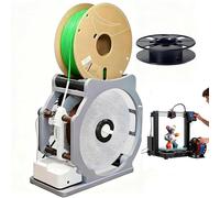 Enrouleur De Filament Pour Impression 3D, Enrouleur ÉLectrique Avec Fonction Marche/ArrêT Intelligente,Enroulement Soigné,Applicable Aux Filaments D'Impression 3D/Fils De Soudage/Fils À Coudre